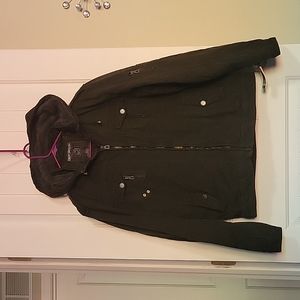Distortion black heavy jacket